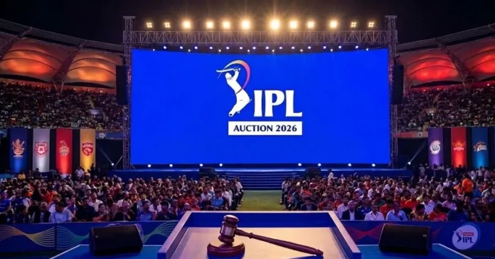 ipl 2026 auction date and time table